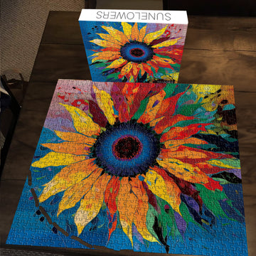 Bboldin® Sunflower Jigsaw Puzzle 1000 Pieces
